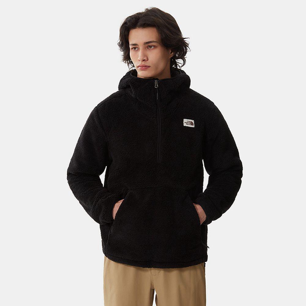 The North Face Campshire Ανδρικα Φούτερ Hoodie - Μαυρα (NRYJ46537)